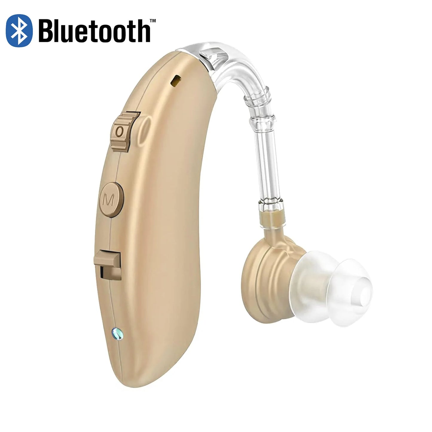 Rechargeable Digital Hearing Aid Adjustable Tone Sound Amplifier Portable