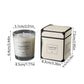 Aromatherapy Candle Gift Box Handmade Soy Wax Glass Luxury