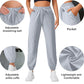 Women's Loose Running Fitness Pants Side Pockets Yoga Joggers