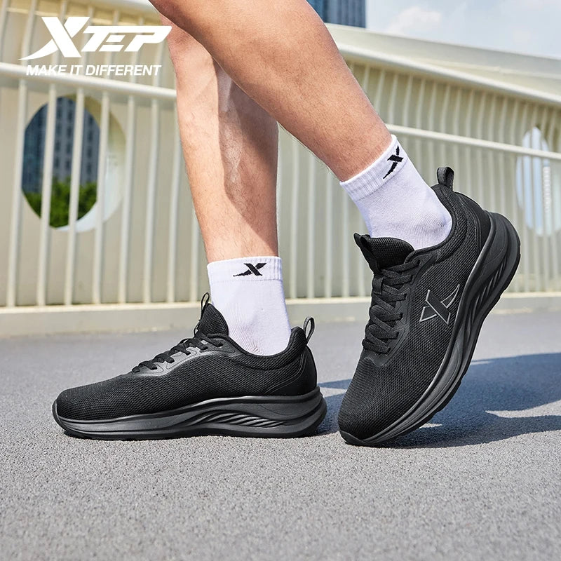Mens Running Shoes Breathable Mesh Lightweight Shock Absorbing Sports