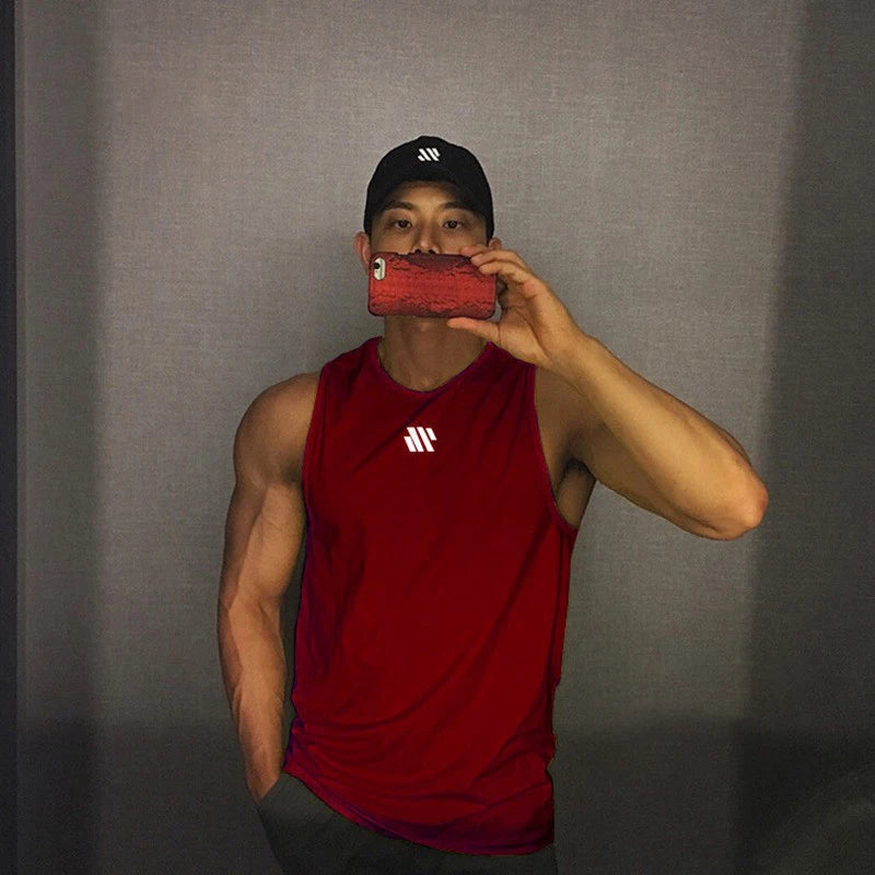 Mens Bodybuilding Tank Top Gym Workout Sleeveless Stringer Shirt