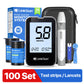 Blood Glucose Meter Kit Test Strips Lancets Diabetes
