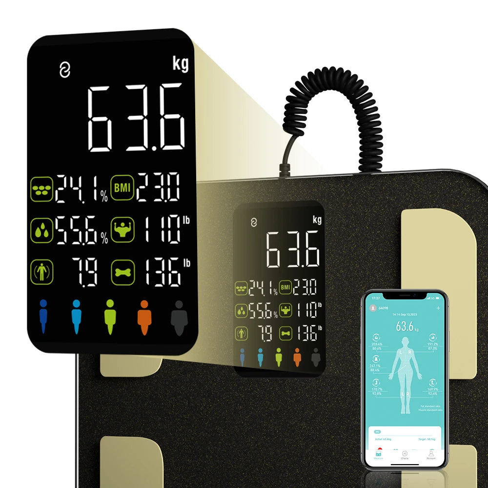 Smart Bioimpedance Scale Body Composition Digital Weight Scale