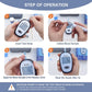 Blood Glucose Meter Kit Test Strips Diabetes Monitor Fast
