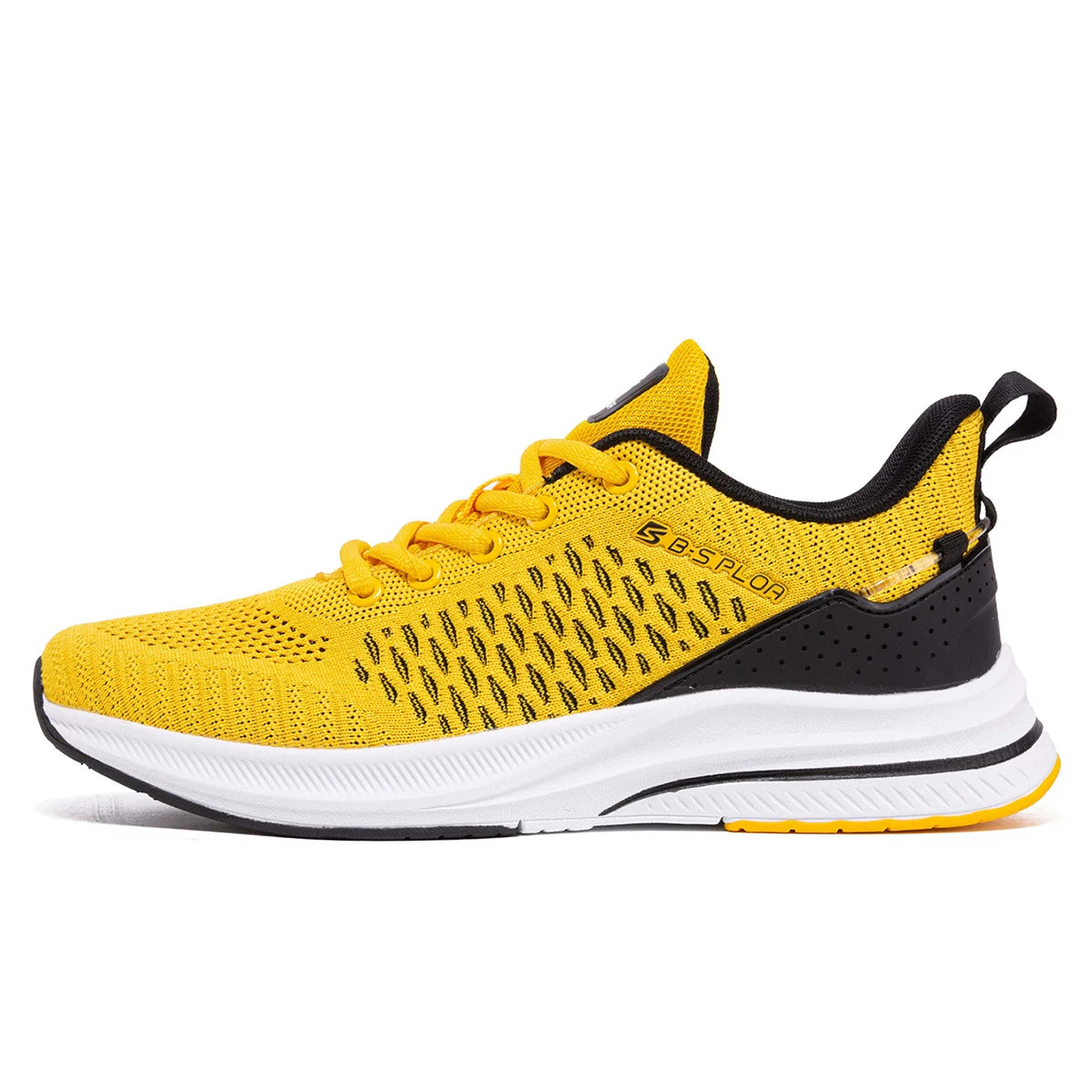 Mens Lightweight Running Shoes Breathable Mesh Casual Lace Up