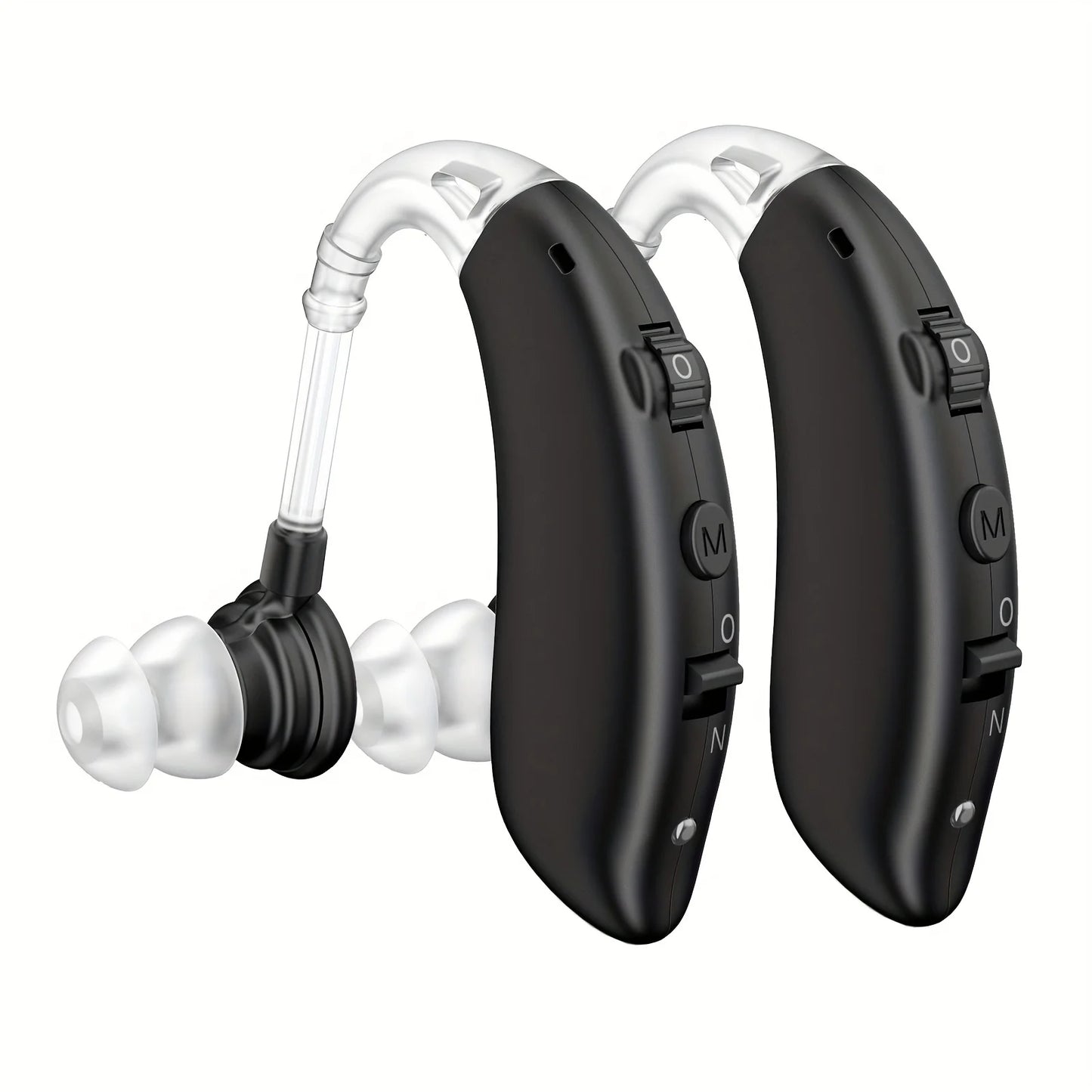 Rechargeable Digital Hearing Aid Adjustable Tone Sound Amplifier Portable