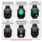 Smart Watch Uric Acid Lipid Analysis ECG Bluetooth Call