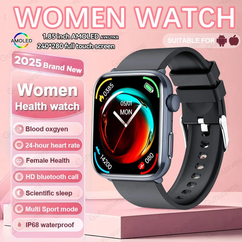 2025 AI Smart Watch Health Monitor NFC Fitness Tracker