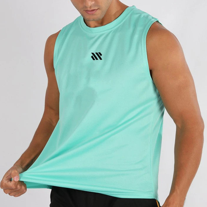 Mens Bodybuilding Tank Top Gym Workout Sleeveless Stringer Shirt