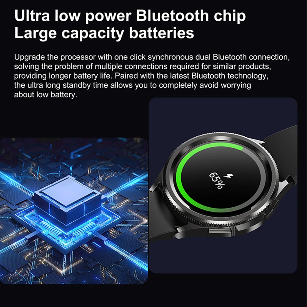 2025 Smart Watch Mens Outdoor Sports AMOLED Waterproof Fitness