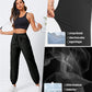 Women's Loose Running Fitness Pants Side Pockets Yoga Joggers